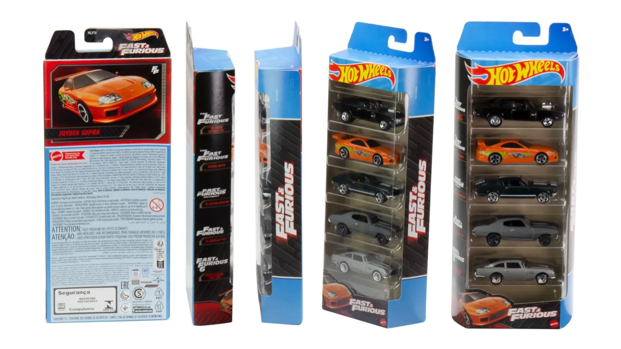 Hot Wheels : Un 5-Pack Fast And Furious
